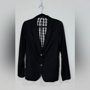 Tom James CI Classic Black Women's Blazer BESPOKE CUSTOM MED-LG CORPORATE IMAGE